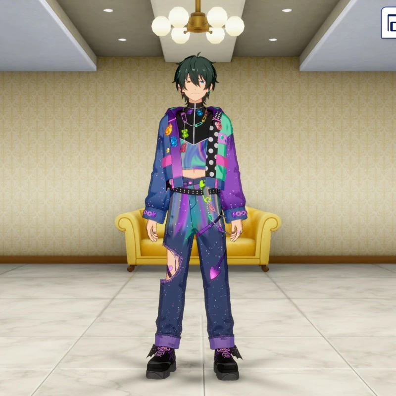 【影片みかコスプレ衣装】フィーチャー2 あんさんぶるスターズ!! あんスタ フィーチャー2 みか編2 縫い