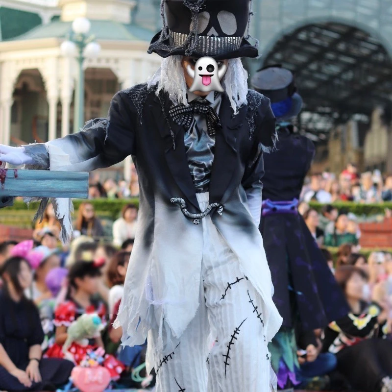 スプーキーbooパレード ワゴン ゾンビ スプブ  Dハロ 仮装 ダンサー 衣装 ディズニー スプーキーboo スプブ カラスゾンビ ダンサー衣装 D