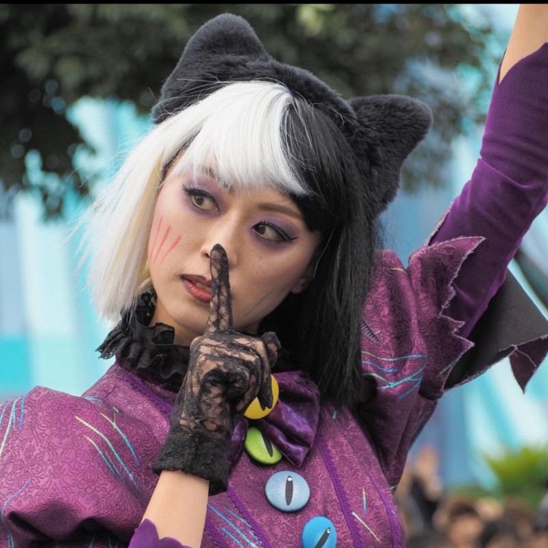 スプーキーboo!パレード 猫ダンサー衣装セット - コスプレ