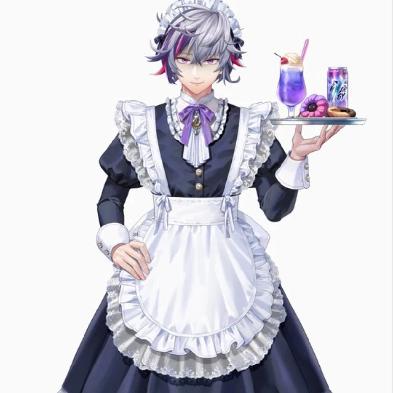 コスプレ衣装　にじさんじ　不破湊　新衣装　メイド服 不破湊 メイド服 衣装 にじさんじ コスプレ · narikiri