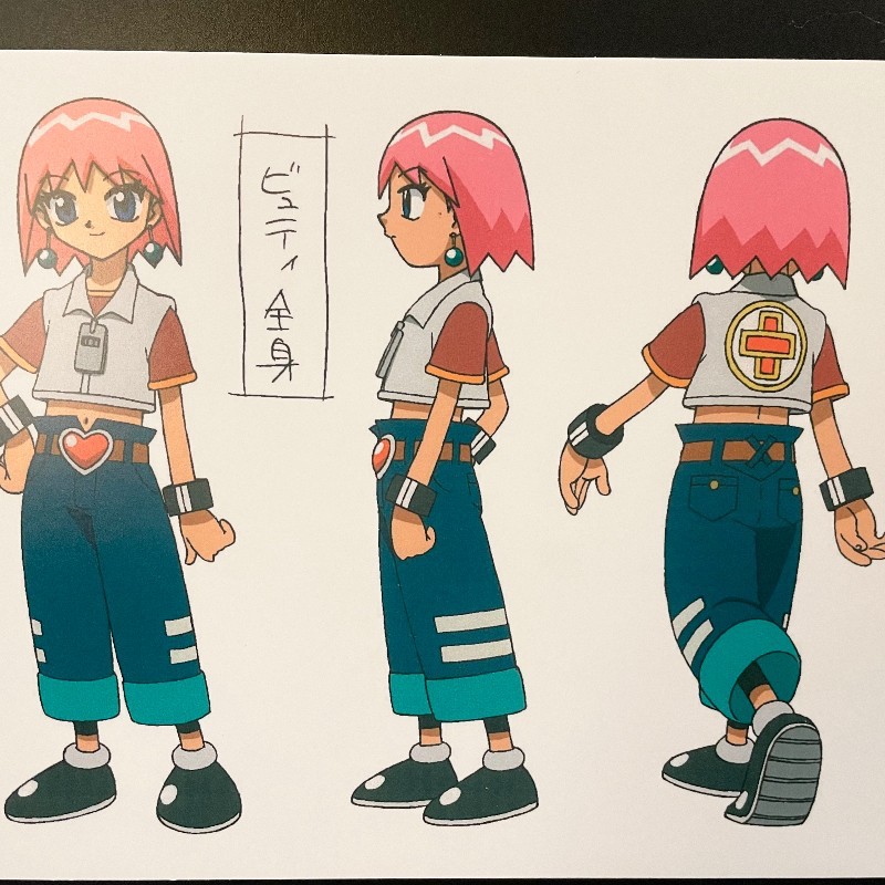 ボボボーボ・ボーボボ ビュティ コスプレ衣装+ウィッグ
