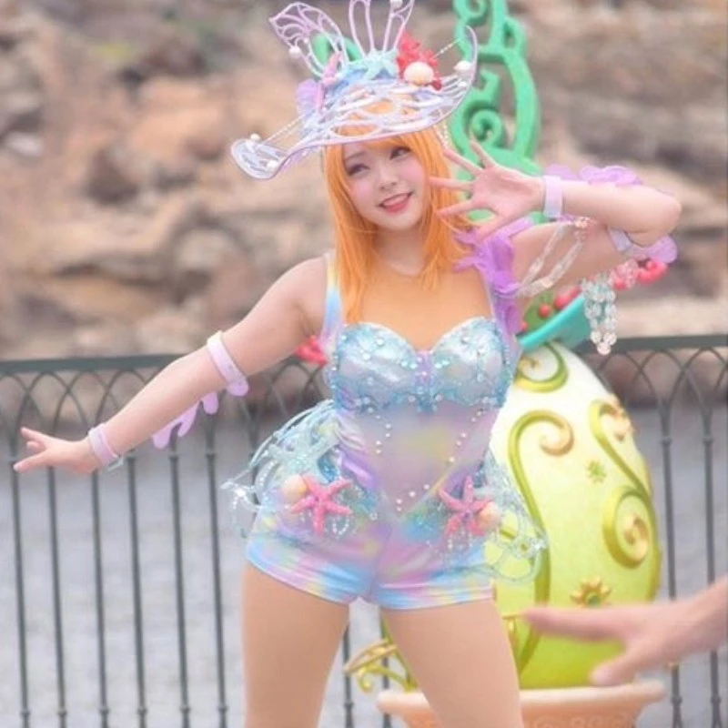 ファッショナブルイースター2018 アクアポップ女性ダンサー · narikiri