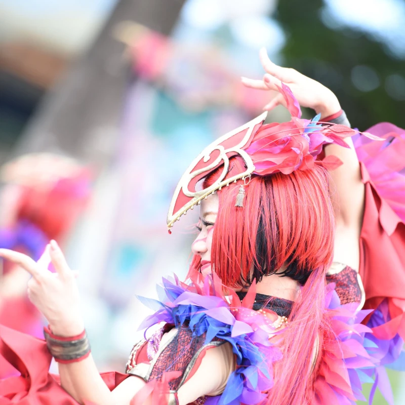 イントゥザフレンジーのオウムダンサーの髪飾り イントゥザフレンジー オウムダンサー 髪飾り · narikiri