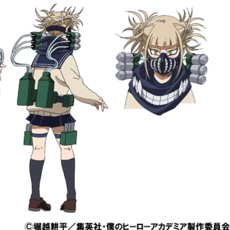 僕のヒーローアカデミア　トガヒミコ　マスクの中　スリーブ 僕のヒーローアカデミア トガヒミコ マスクの中 スリーブ 2025年