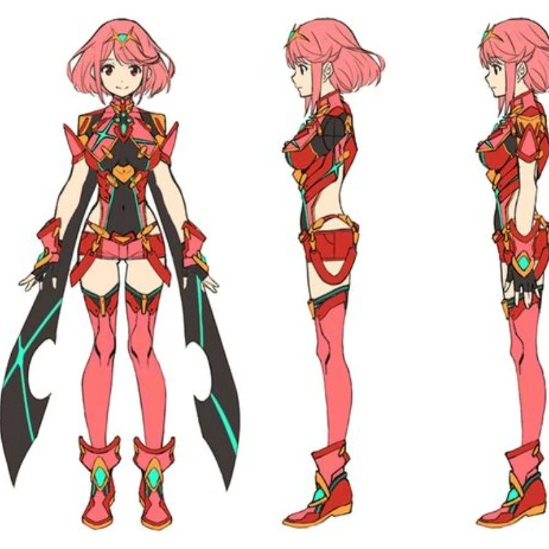 ゼノブレイド2 ホムラ コスプレ衣装一式 Amazon.co.jp: [YBS] 豪華版