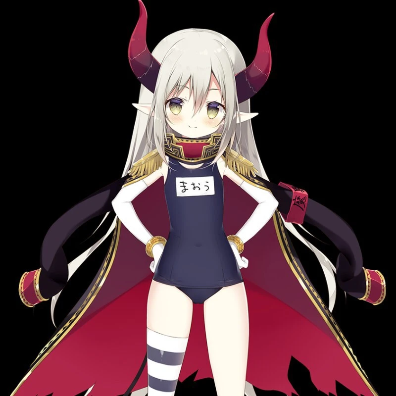 にじさんじ えま☆おうがすと 羽織(マント)、首飾り、角 · narikiri