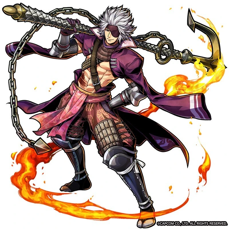 戦国BASARA 長曾我部元親 衣装 武器