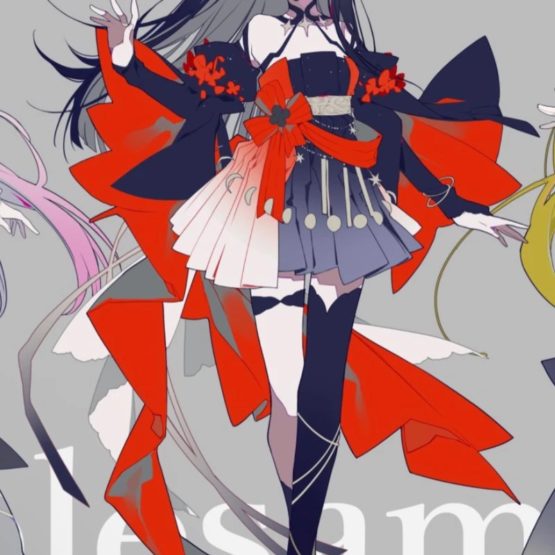 にじさんじ 月ノ美兎 タロット コスプレ 衣装 バーチャル YouTuber Vtuber 月ノ美兎 FANTASIA 4周年ライブ衣装
