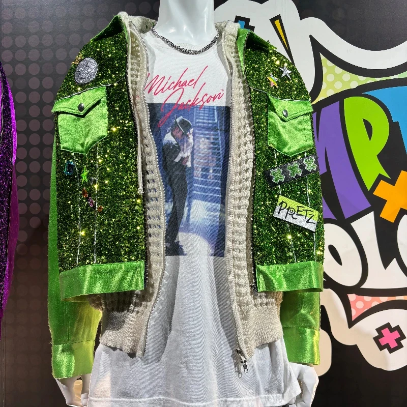 AMPTAK×COLORSのぷりっつくんのライブ衣装のジャケットを制作して