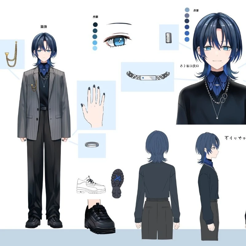 ホロライブ 火威青 通常衣装 コスプレ 0139 🪼 可愛い女の子かと