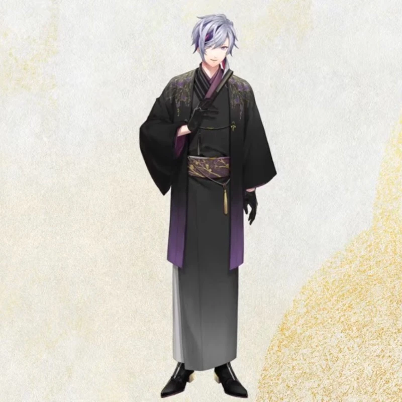 不破湊 和服衣装 ウィッグ付き Amazon.co.jp: [萌えの森] 不破湊 (ふわみなと) 和服 コスプレ