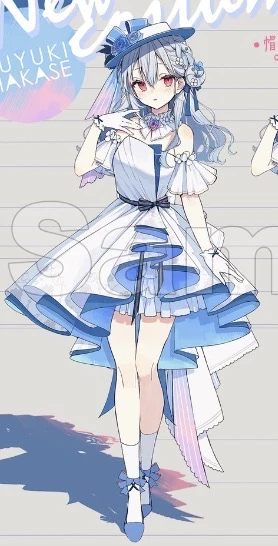 葉加瀬冬雪　3D新衣装 補足画像 1