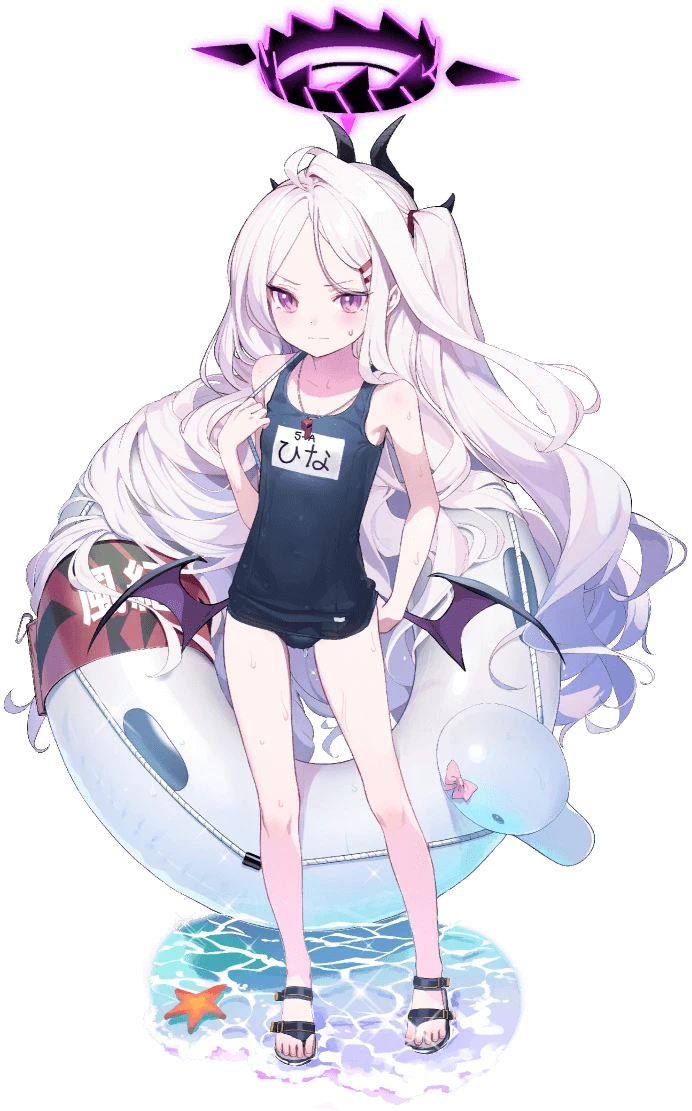 ブルアカ 水着ヒナ 浮き輪に付いている腕章の制作依頼 補足画像 2