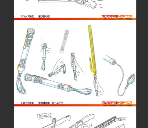 アクダマドライブ 処刑課師匠の武器 補足画像 1