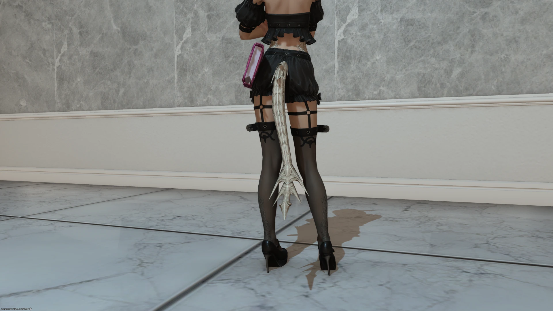 FF14 アウラ・レン 尻尾 補足画像 1
