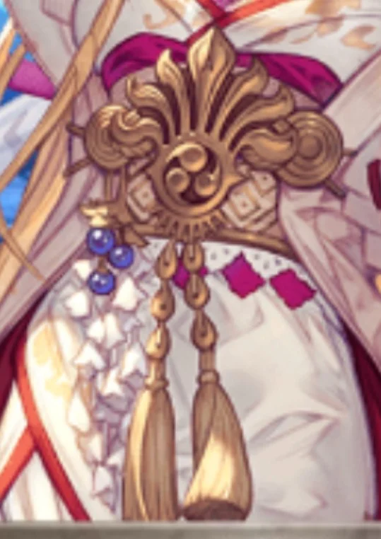 グランブルーファンタジー　インダラ　帯飾り 補足画像 1