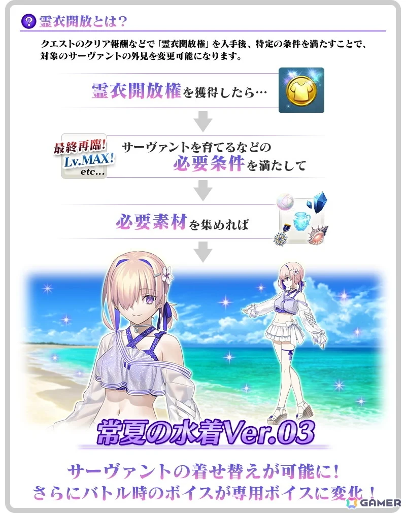 FGO 水着マシュ(2026ver) 製作者様募集 補足画像 2