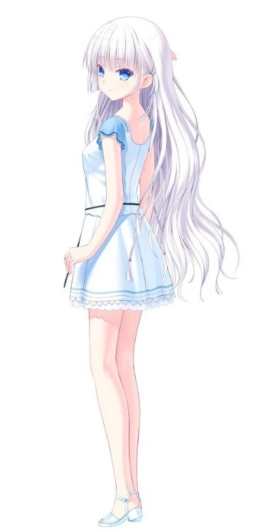 【Summer Pockets】鳴瀬しろは　私服衣装一式 補足画像 2